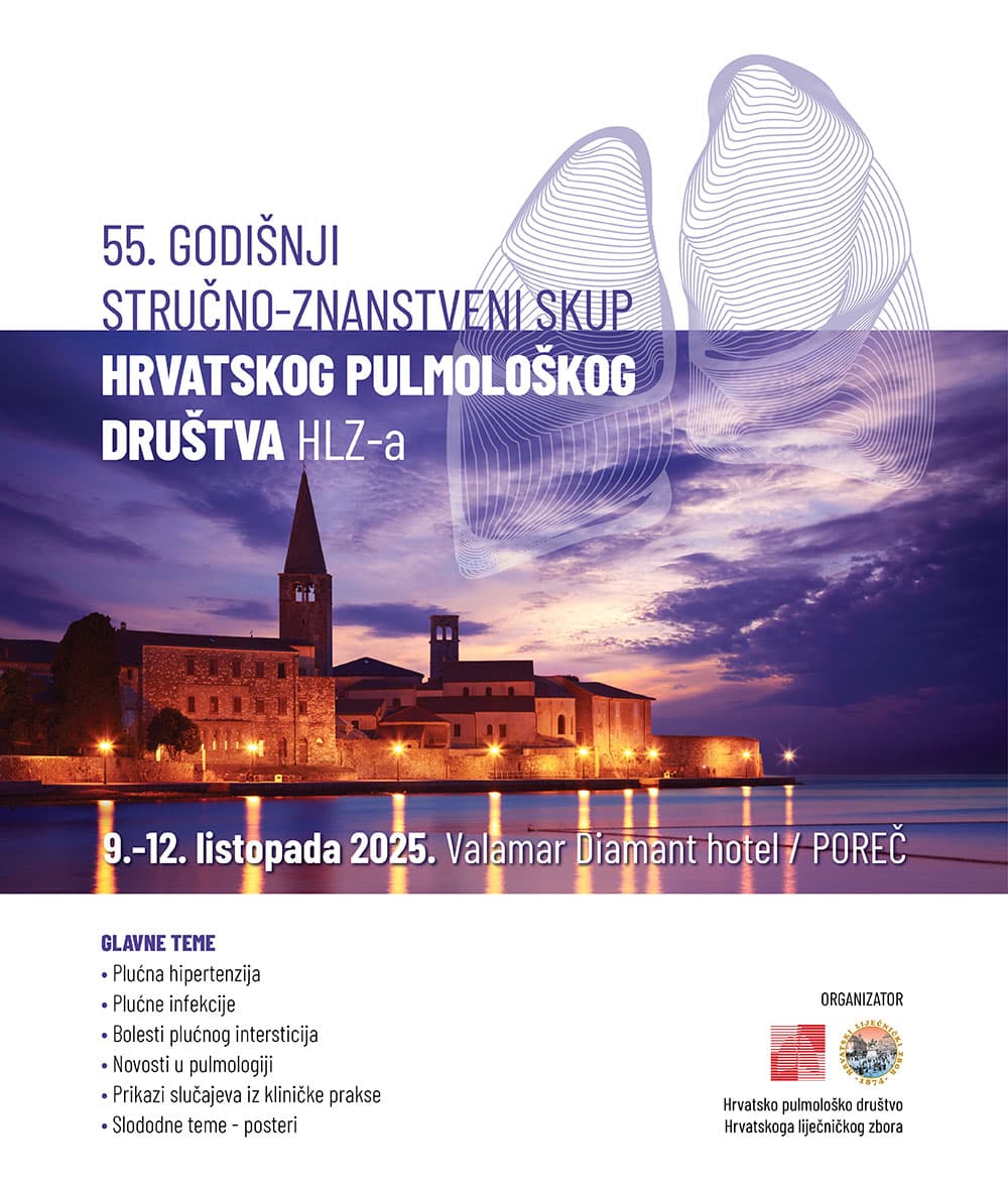 55. godišnji stručno-znanstveni skup Hrvatskog pulmološkog društva HLZ-a